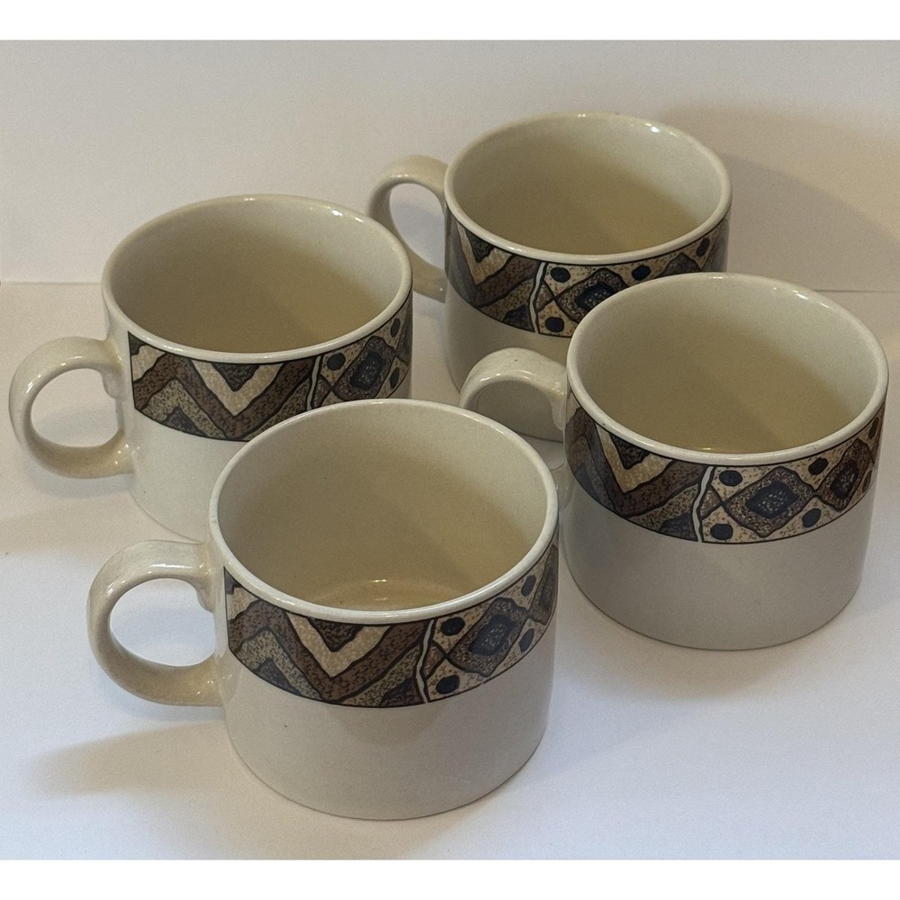 Majesticware Sakura Crate Stoneware Dinnerware Set 124Pc Vintage 1996 Zipkin - Picture 3 of 4